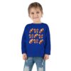 Footballs & Bows | Girls Toddler Long Sleeve Tee | Perfect for Game Day Celebrations - Image 20