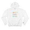 Classic Champion | Coffee Chaos Repeat Hoodie | Cozy Hoodie for Coffee Lovers | Perfect Gift - Image 3