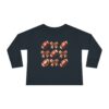 Footballs & Bows | Girls Toddler Long Sleeve Tee | Perfect for Game Day Celebrations - Image 21