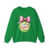 In My Grinch Era Sweatshirt | Cozy Holiday Crewneck | Christmas Gift | Festive Lounge Wear | Winter Chill - Image 2