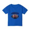 Just Here for the Snacks Toddler T-Shirt – Perfect for Game Day & Playtime - Image 7