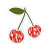 Cherries Kiss-Cut Sticker | Trendy Décor for Laptops, Notebooks & Water Bottles, Gift for Cherry Lovers - Image 4