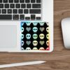 Holographic Skull & Heart Sticker | Fun Die-Cut Decals for Personalization - Image 11