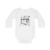 Organic Long Sleeve Infant Wear | Party At My Crib Baby Bodysuit - Image 6