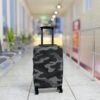 Camouflage Luggage Cover | Stylish Travel Accessory for Adventurers - Image 2