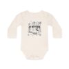 Organic Long Sleeve Infant Wear | Party At My Crib Baby Bodysuit - Image 4