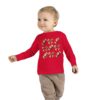 Footballs & Bows | Girls Toddler Long Sleeve Tee | Perfect for Game Day Celebrations - Image 31