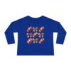 Footballs & Bows | Girls Toddler Long Sleeve Tee | Perfect for Game Day Celebrations - Image 17