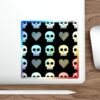 Holographic Skull & Heart Sticker | Fun Die-Cut Decals for Personalization - Image 15