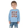 Footballs & Bows | Girls Toddler Long Sleeve Tee | Perfect for Game Day Celebrations - Image 16