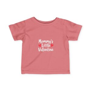 Mommy's Little Valentine's Baby Tee | Cute Infant Top | Baby Valentine's Day Top | Adorable Baby Apparel