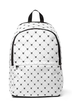 Chic Black and White Bow Pattern Backpack | Stylish Travel Companion | School Bag | Everyday Backpack | Fashion Accessory