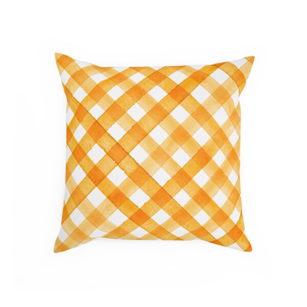 Cozy Reversible Halloween Throw Pillow for Autumn | Pumpkin and Ghost Design - Image 2