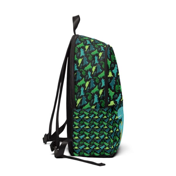 Trendy Dinosaur Print Backpack | Cute Kids School Bag | Dino Lovers Gift | Fun Adventure Backpack - Image 2