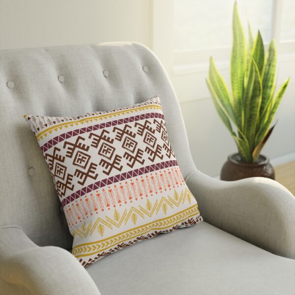 Fall Palette, Bohemian Throw Pillow | Geometric Decor | Home Comfort | Living Room Style - Image 4