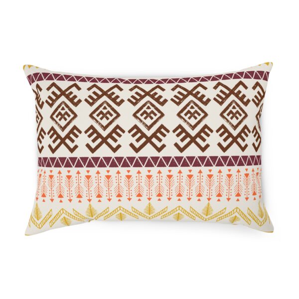 Fall Palette, Bohemian Throw Pillow | Geometric Decor | Home Comfort | Living Room Style - Image 5