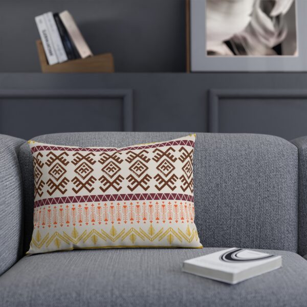 Fall Palette, Bohemian Throw Pillow | Geometric Decor | Home Comfort | Living Room Style - Image 6