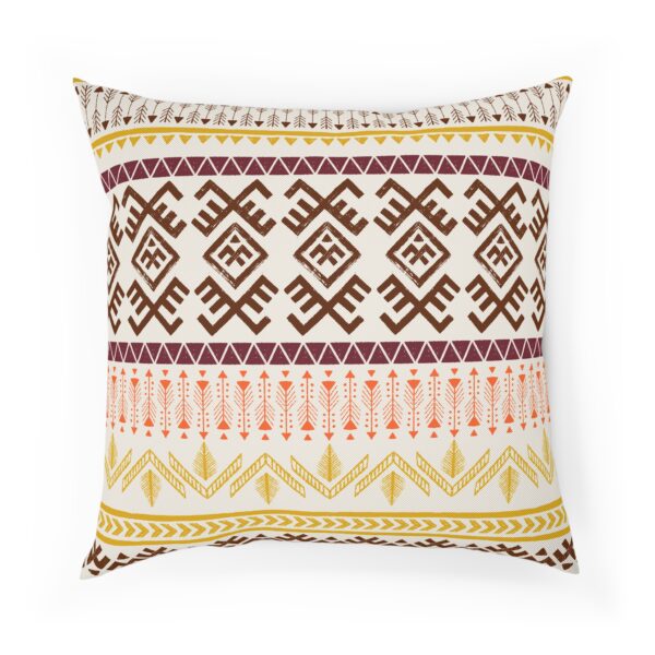 Fall Palette, Bohemian Throw Pillow | Geometric Decor | Home Comfort | Living Room Style - Image 3