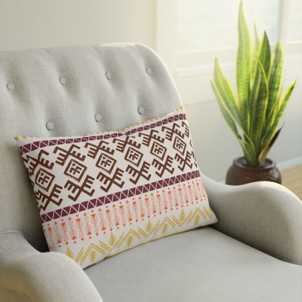 Fall Palette, Bohemian Throw Pillow | Geometric Decor | Home Comfort | Living Room Style - Image 7