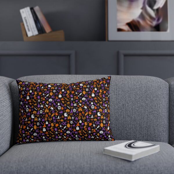 Spooky Halloween Throw Pillow | Halloween Decor  | Seasonal Gift - Image 5