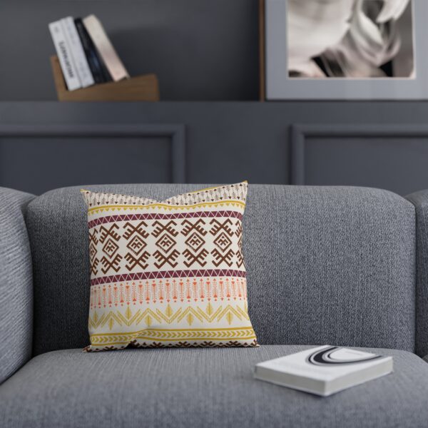 Fall Palette, Bohemian Throw Pillow | Geometric Decor | Home Comfort | Living Room Style - Image 2